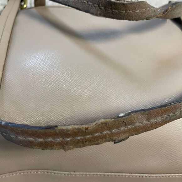 Coach F25667  Peyton Crossgrain Leather sand large Tote bag  gold tone hardwares - Picture 10 of 14